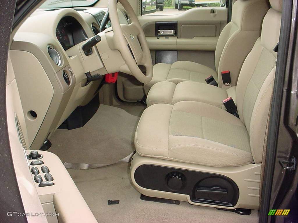 2006 F150 XLT SuperCrew - Dark Stone Metallic / Tan photo #11