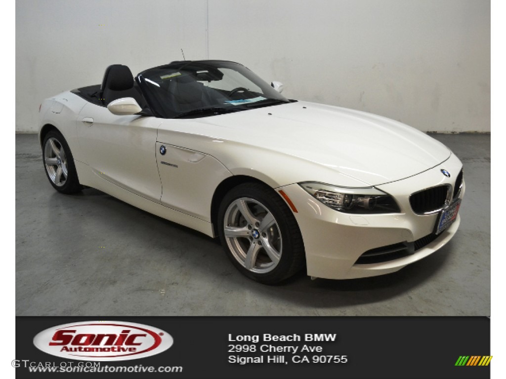 2012 Z4 sDrive28i - Alpine White / Black photo #1