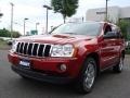 2005 Inferno Red Crystal Pearl Jeep Grand Cherokee Limited 4x4  photo #1