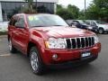 2005 Inferno Red Crystal Pearl Jeep Grand Cherokee Limited 4x4  photo #3