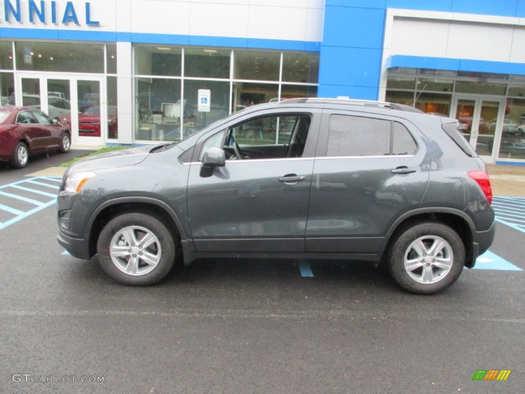 2016 Trax LT AWD - Cyber Gray Metallic / Jet Black photo #2