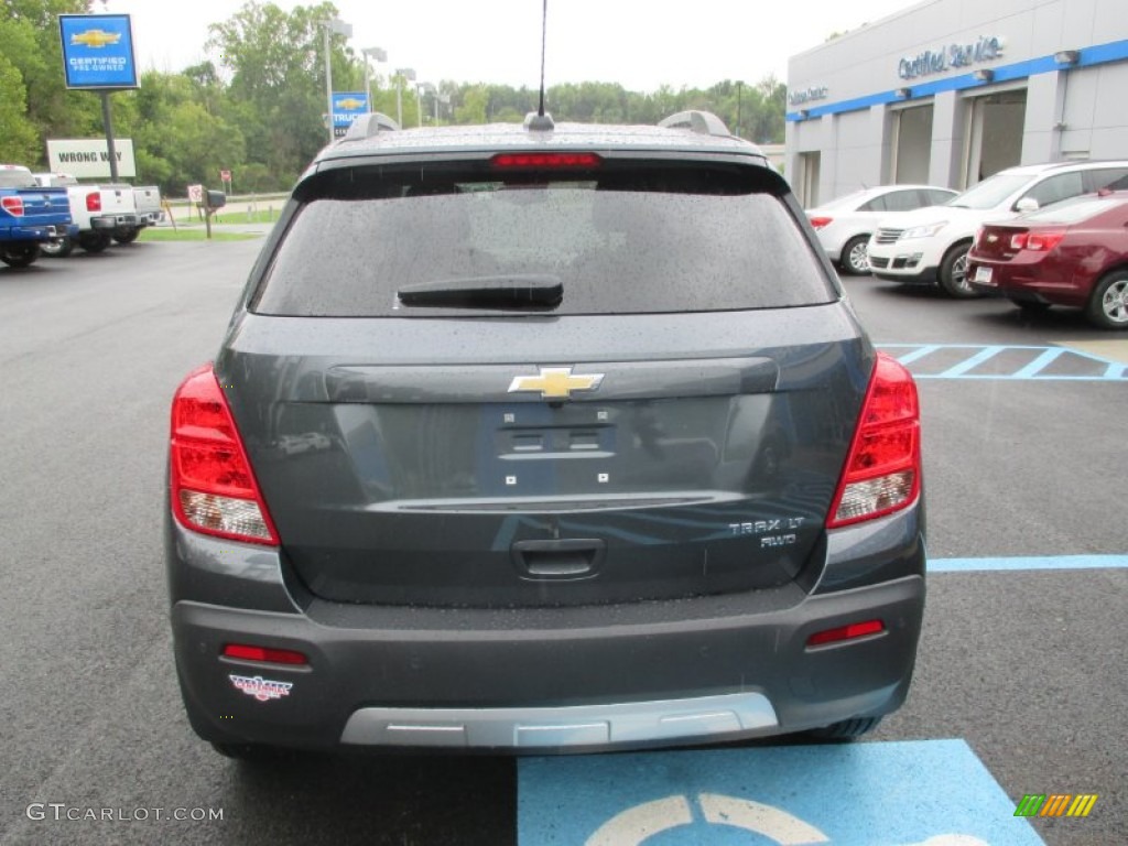 2016 Trax LT AWD - Cyber Gray Metallic / Jet Black photo #5