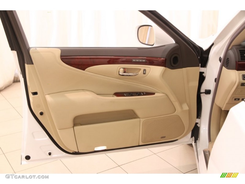 2007 Lexus LS 460 Cashmere Door Panel Photo #107077833