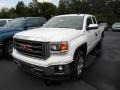 Summit White - Sierra 1500 SLT Double Cab 4x4 Photo No. 1