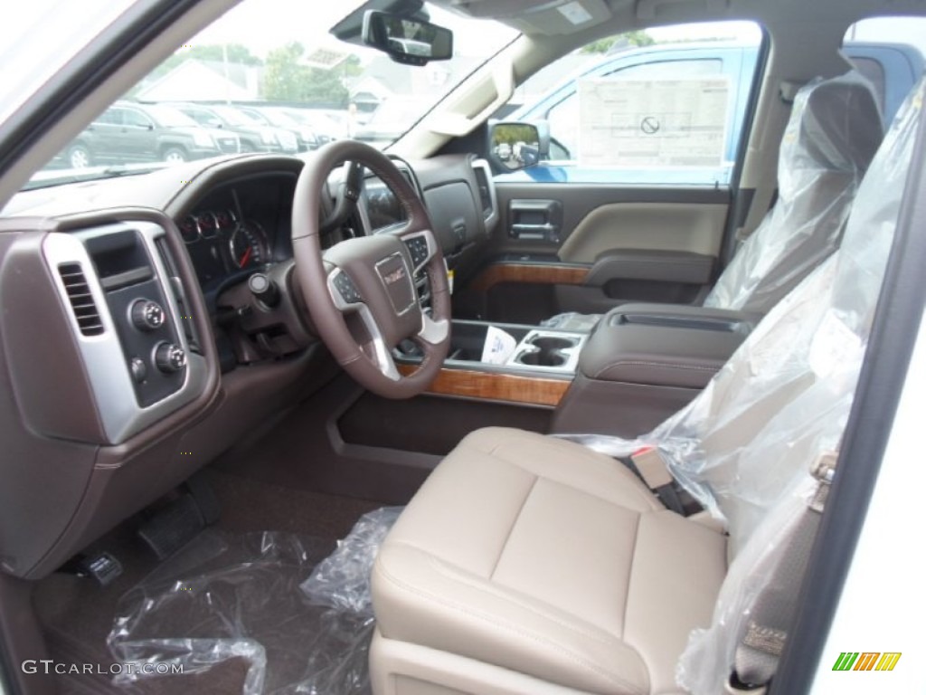 2015 GMC Sierra 1500 SLT Double Cab 4x4 Interior Color Photos