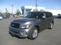Graphite Shadow 2015 Infiniti QX80 AWD Exterior