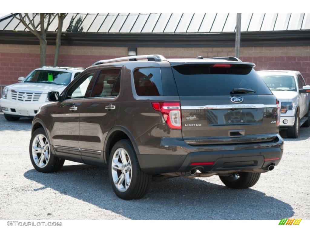 2015 Explorer Limited 4WD - Caribou / Charcoal Black photo #3