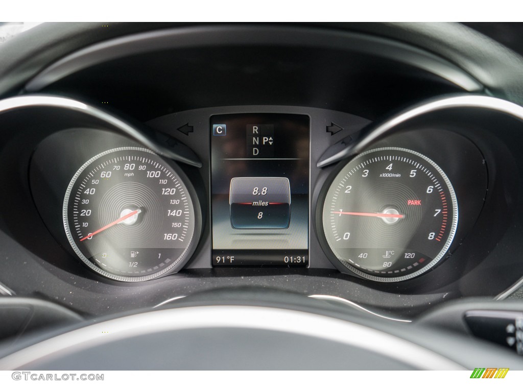 2016 Mercedes-Benz C 300 Sedan Gauges Photo #107080635