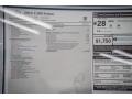 2016 Mercedes-Benz C 300 Sedan Window Sticker
