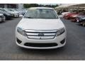 2011 White Suede Ford Fusion SEL  photo #30
