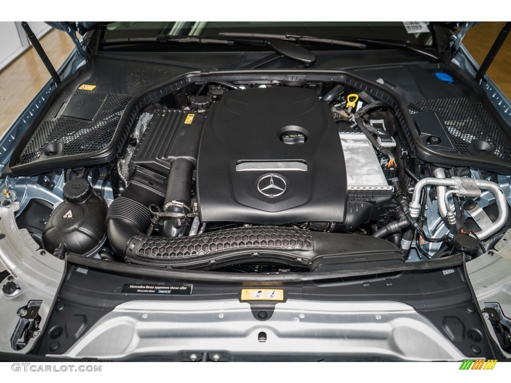2016 Mercedes-Benz C 300 Sedan 2.0 Liter DI Turbocharged DOHC 16-Valve VVT 4 Cylinder Engine Photo #107082303