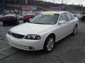 2005 Ceramic White Pearlescent Lincoln LS V8  photo #16