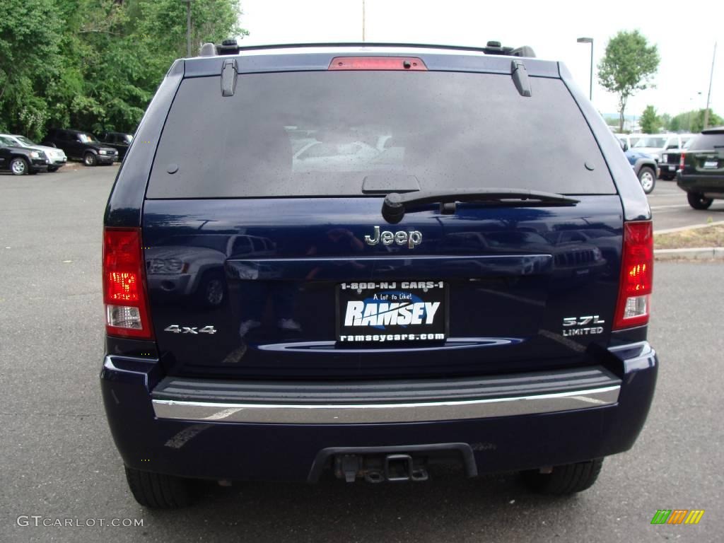 2005 Grand Cherokee Limited 4x4 - Midnight Blue Pearl / Medium Slate Gray photo #5