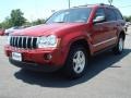 2006 Inferno Red Crystal Pearl Jeep Grand Cherokee Limited  photo #1