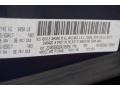 PBU: True Blue Pearl 2016 Dodge Grand Caravan SE Color Code