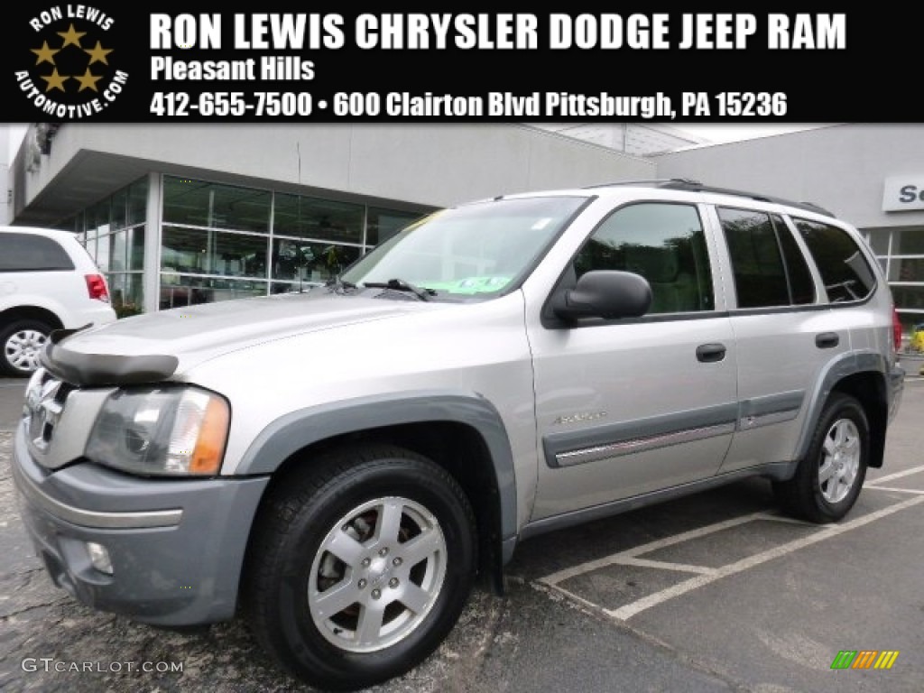 2006 Ascender S 4x4 - Mineral Silver Metallic / Dark Gray/Light Gray photo #1