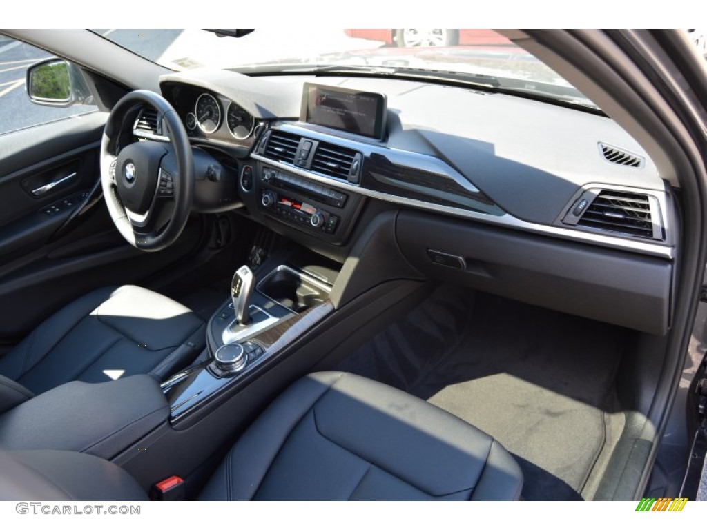 2015 3 Series 328i xDrive Sedan - Mineral Grey Metallic / Black photo #24