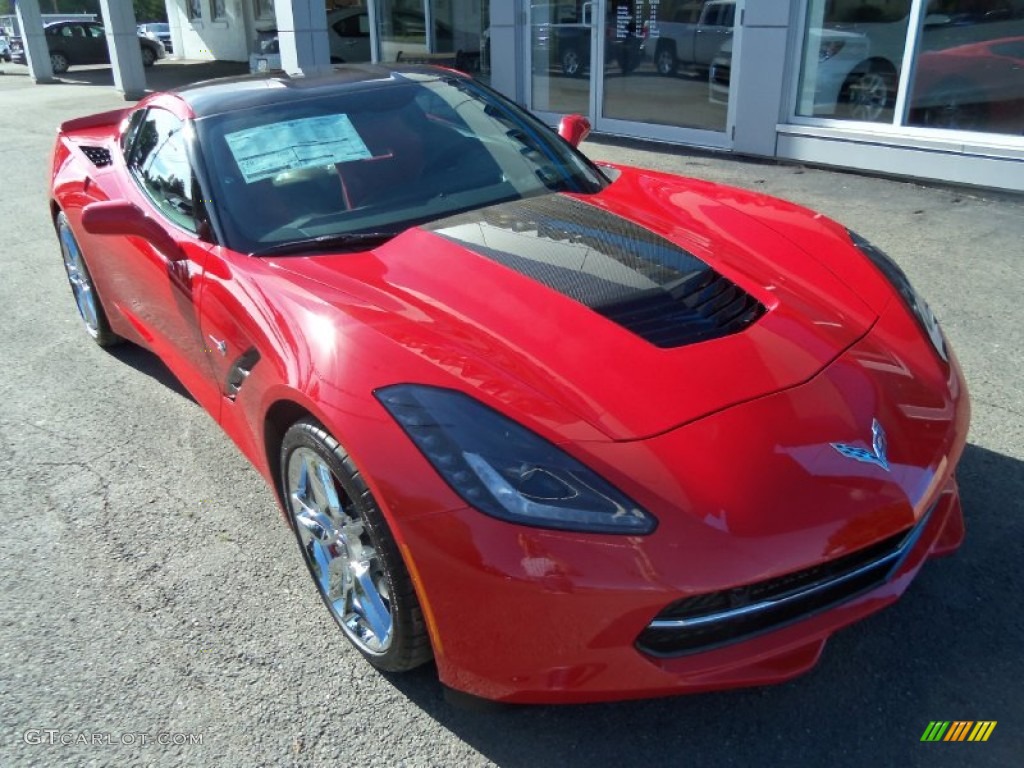 2016 Corvette Stingray Coupe - Torch Red / Adrenaline Red photo #4