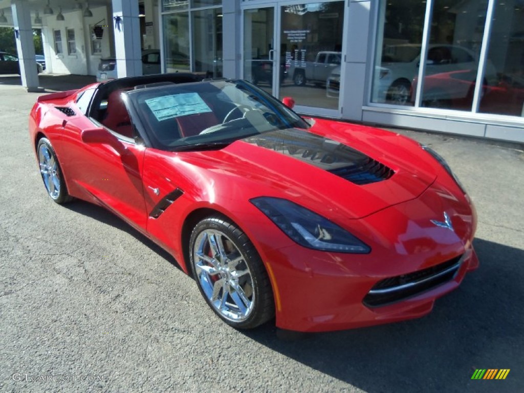 Torch Red 2016 Chevrolet Corvette Stingray Coupe Exterior Photo #107087172
