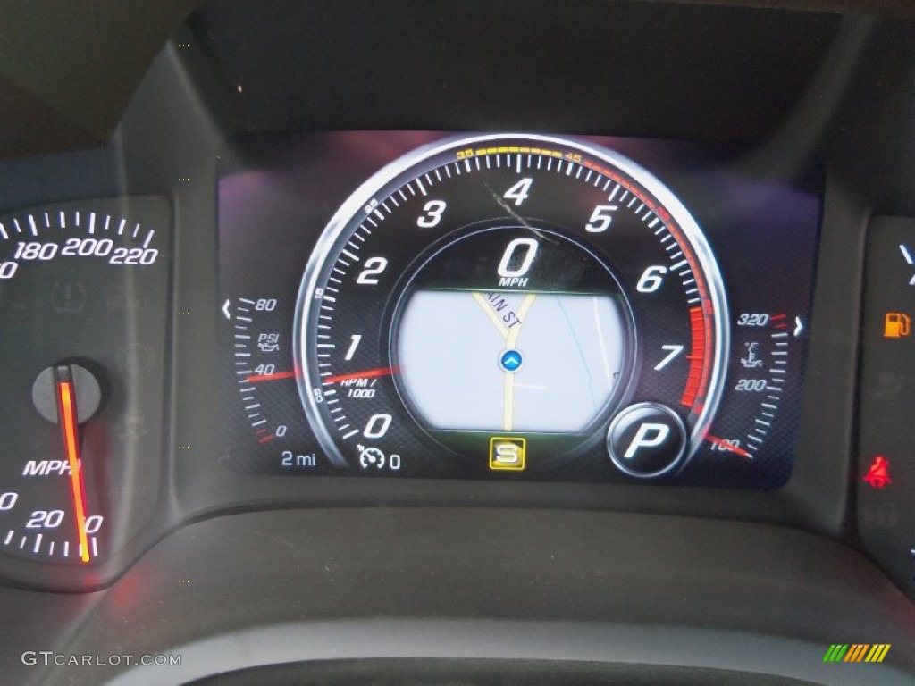 2016 Chevrolet Corvette Z06 Convertible Gauges Photo #107088567