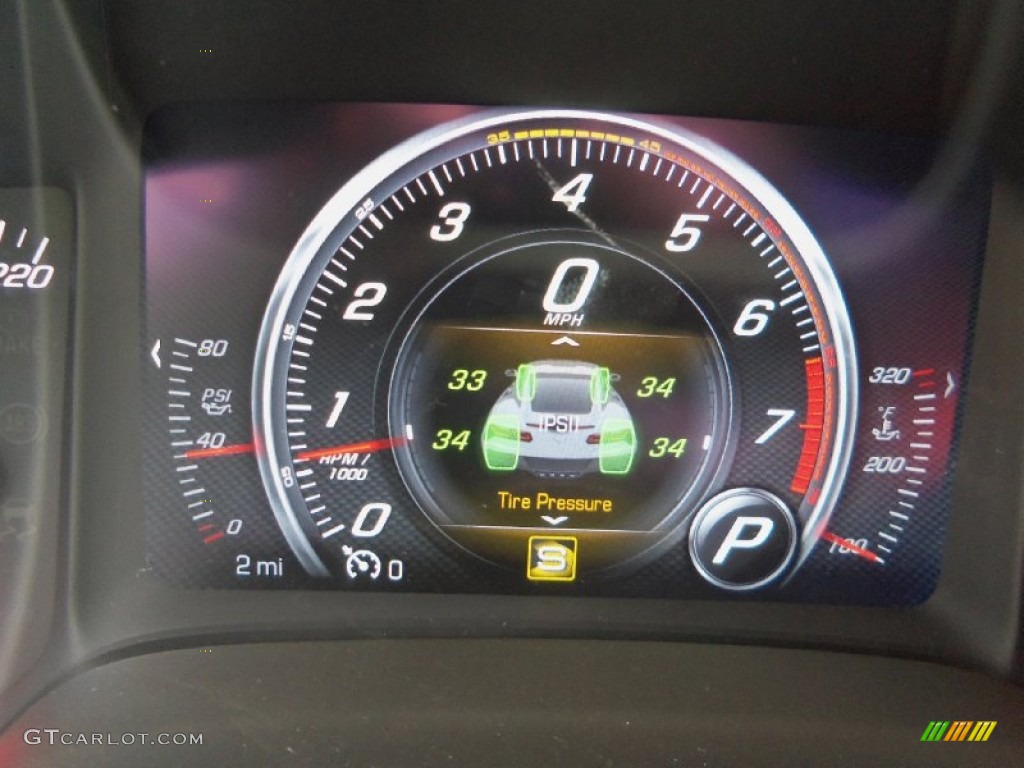 2016 Chevrolet Corvette Z06 Convertible Gauges Photo #107088586