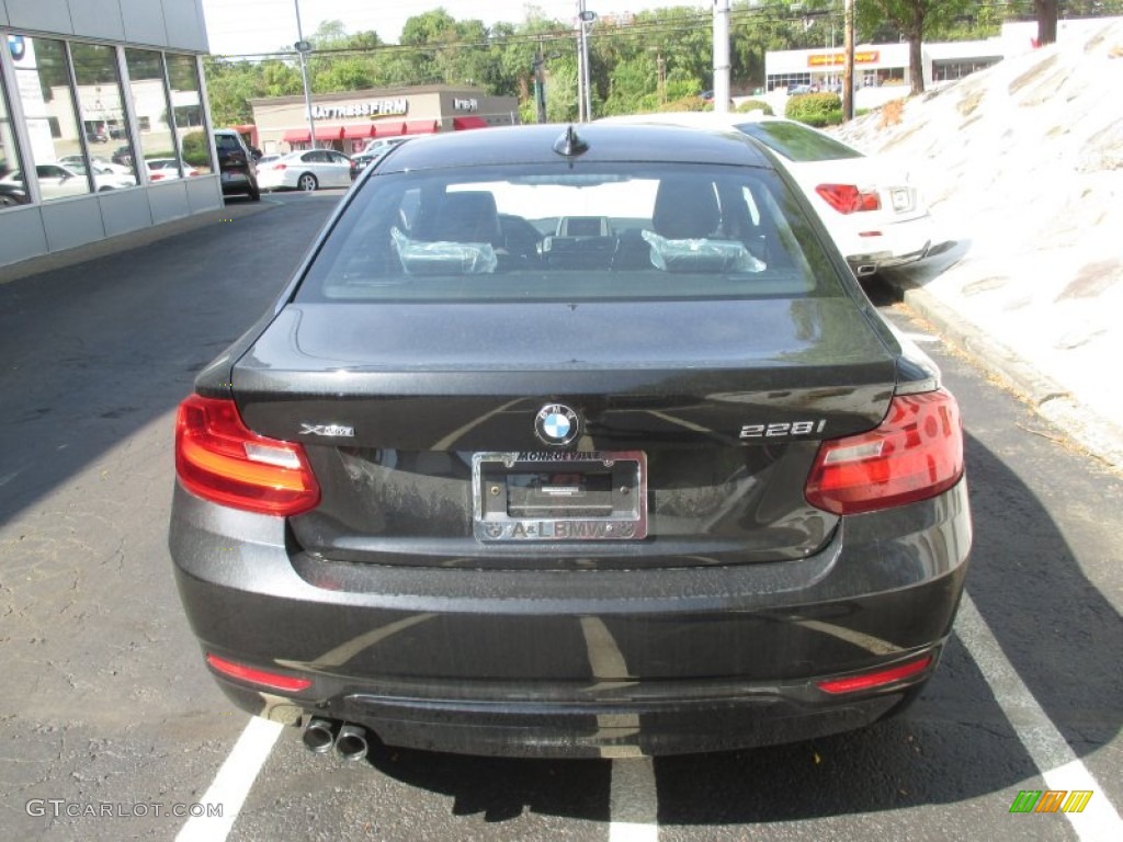 2016 2 Series 228i xDrive Coupe - Jet Black / Black photo #4