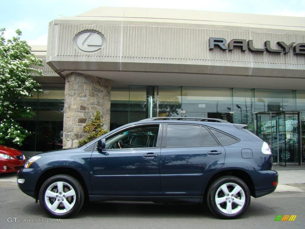 2007 RX 350 AWD - Neptune Blue Mica / Black photo #3