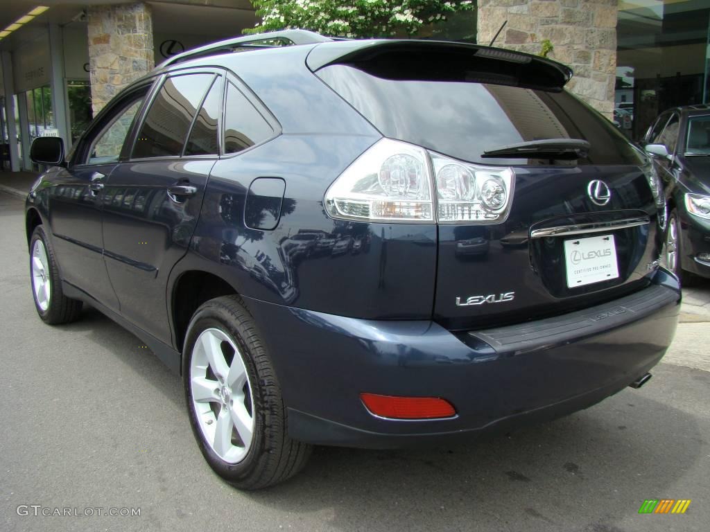 2007 RX 350 AWD - Neptune Blue Mica / Black photo #4