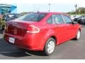 2010 Sangria Red Metallic Ford Focus S Sedan  photo #3