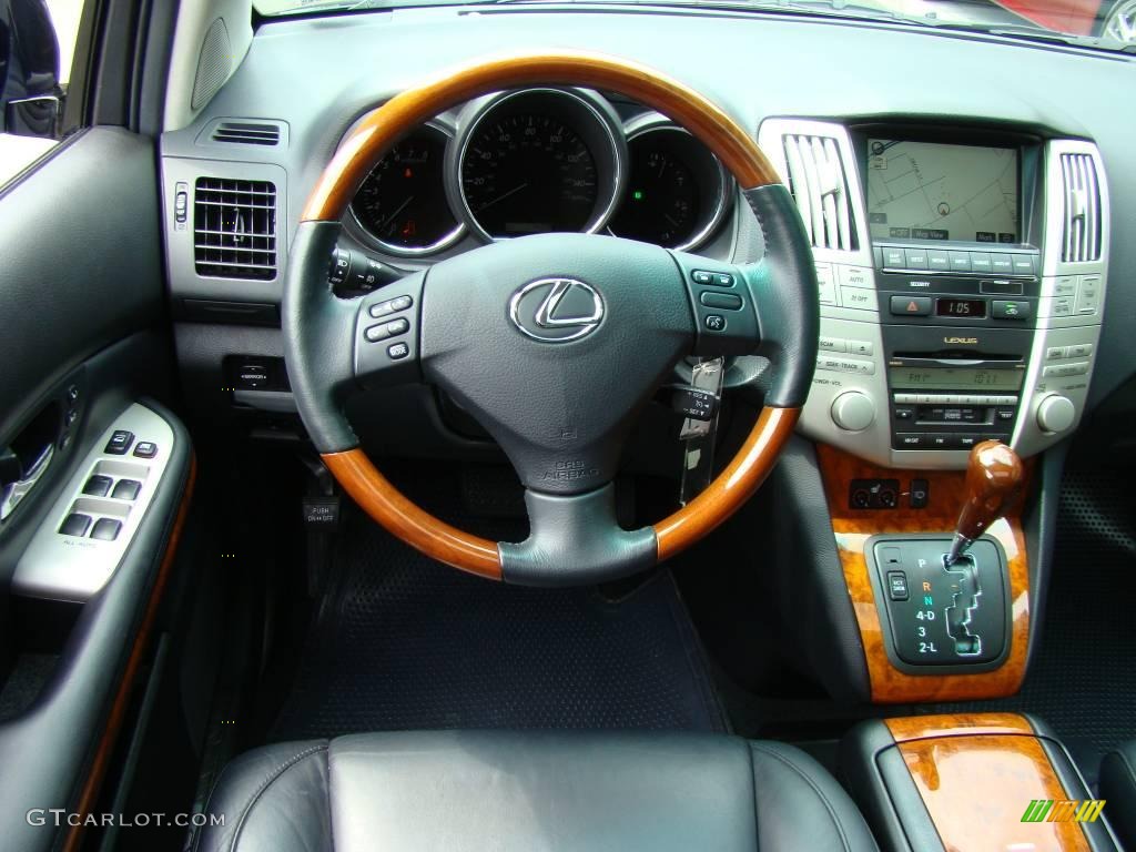 2007 RX 350 AWD - Neptune Blue Mica / Black photo #11