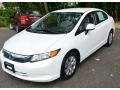 Taffeta White - Civic LX Sedan Photo No. 3