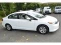 Taffeta White - Civic LX Sedan Photo No. 4