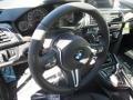 Black 2016 BMW M3 Sedan Steering Wheel