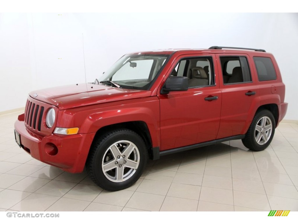 Red Crystal Pearl 2008 Jeep Patriot Sport 4x4 Exterior Photo #107091099