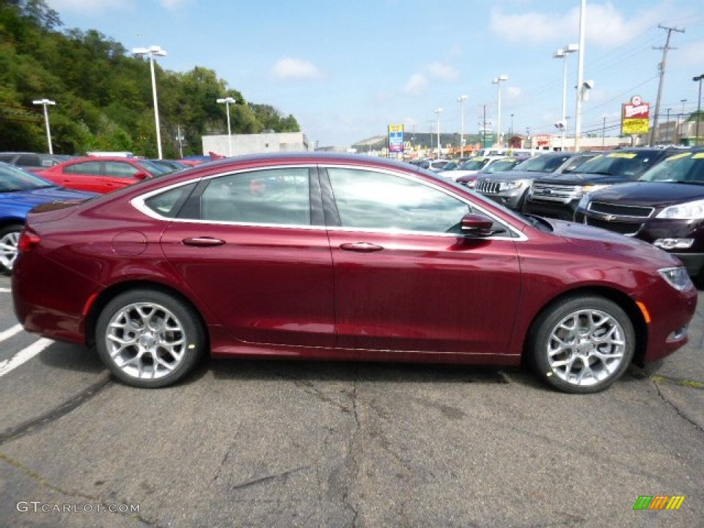 Velvet Red Pearl 2016 Chrysler 200 C AWD Exterior Photo #107091222