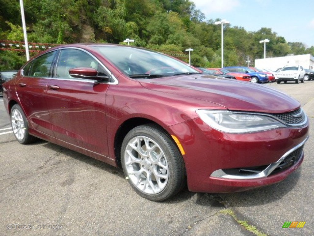 Velvet Red Pearl 2016 Chrysler 200 C AWD Exterior Photo #107091302