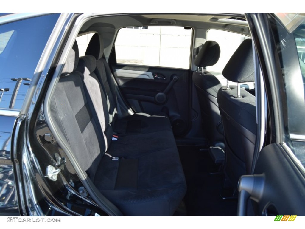 2011 CR-V EX 4WD - Crystal Black Pearl / Black photo #24