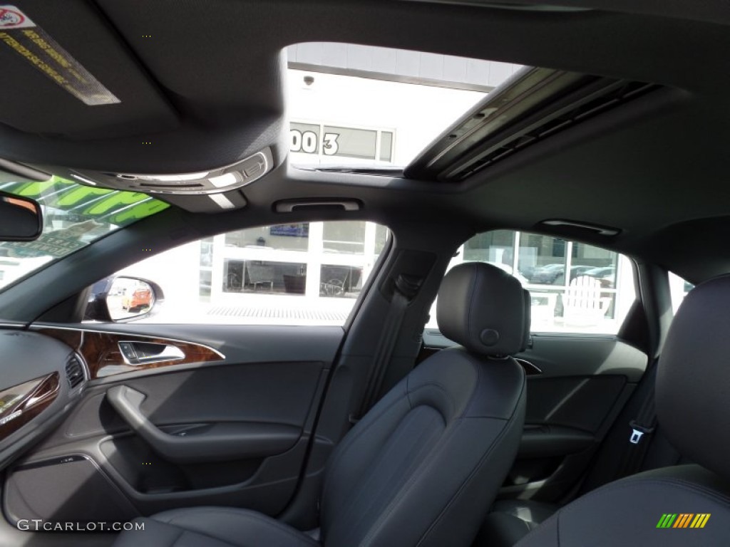 2015 A6 3.0T Prestige quattro Sedan - Oolong Gray Metallic / Black photo #11