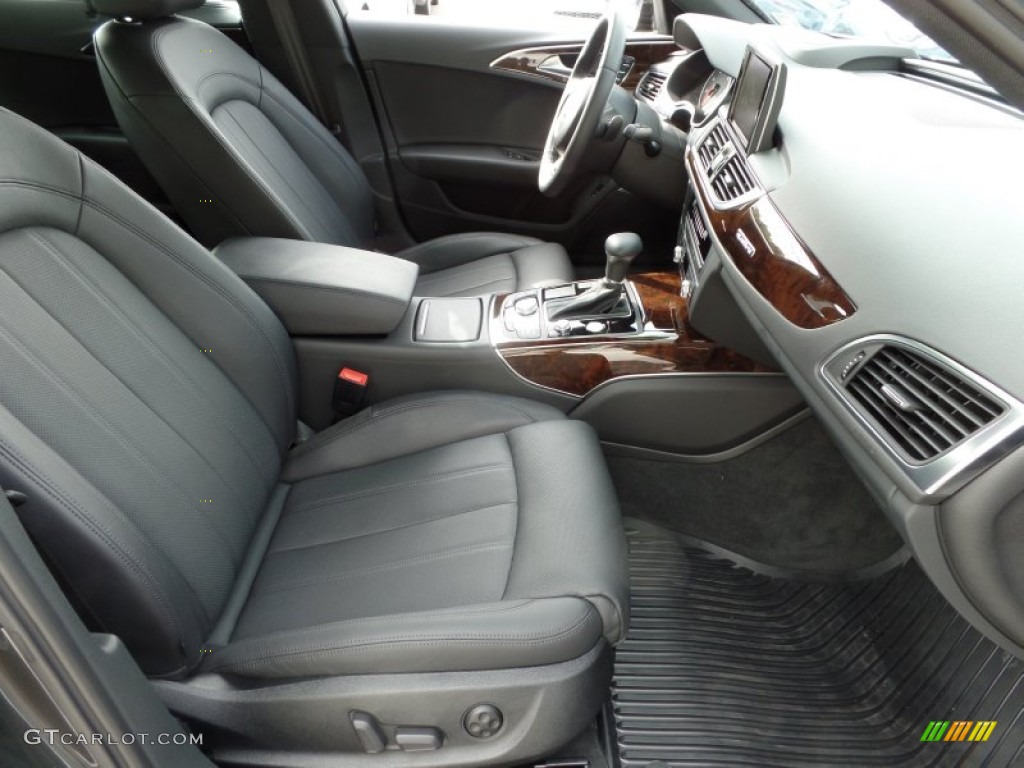 2015 A6 3.0T Prestige quattro Sedan - Oolong Gray Metallic / Black photo #13
