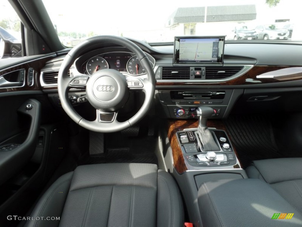 2015 A6 3.0T Prestige quattro Sedan - Oolong Gray Metallic / Black photo #15