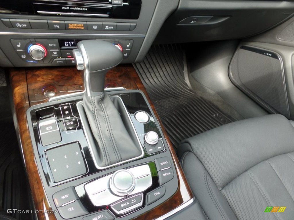 2015 A6 3.0T Prestige quattro Sedan - Oolong Gray Metallic / Black photo #19