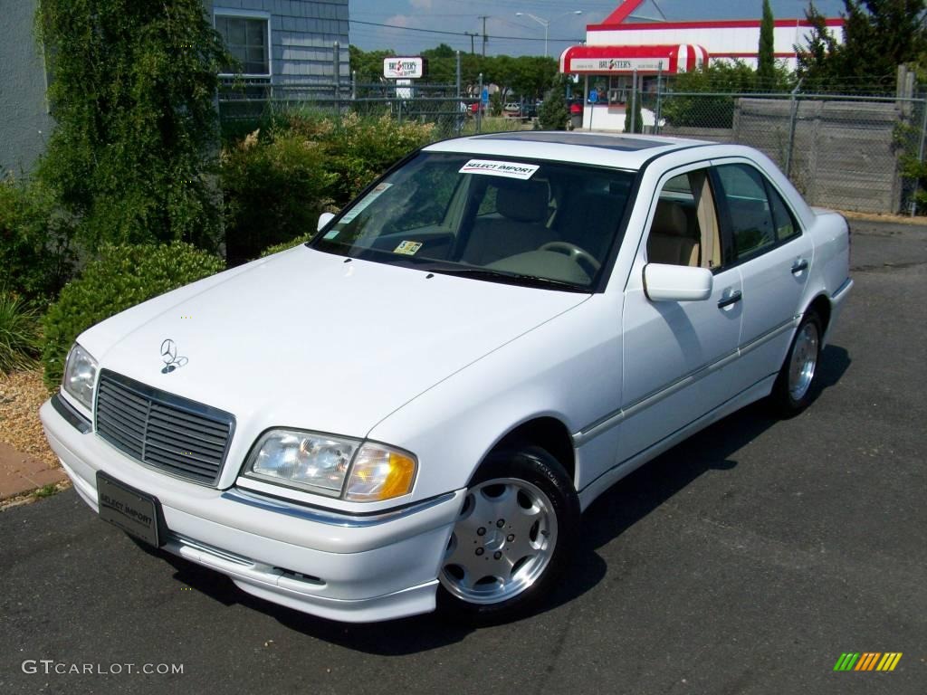Glacier White Mercedes-Benz C