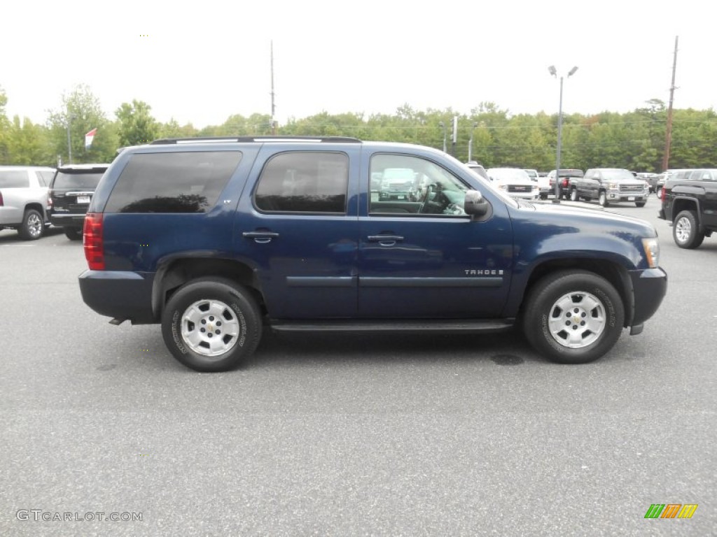 2007 Tahoe LT - Dark Blue Metallic / Dark Titanium/Light Titanium photo #2