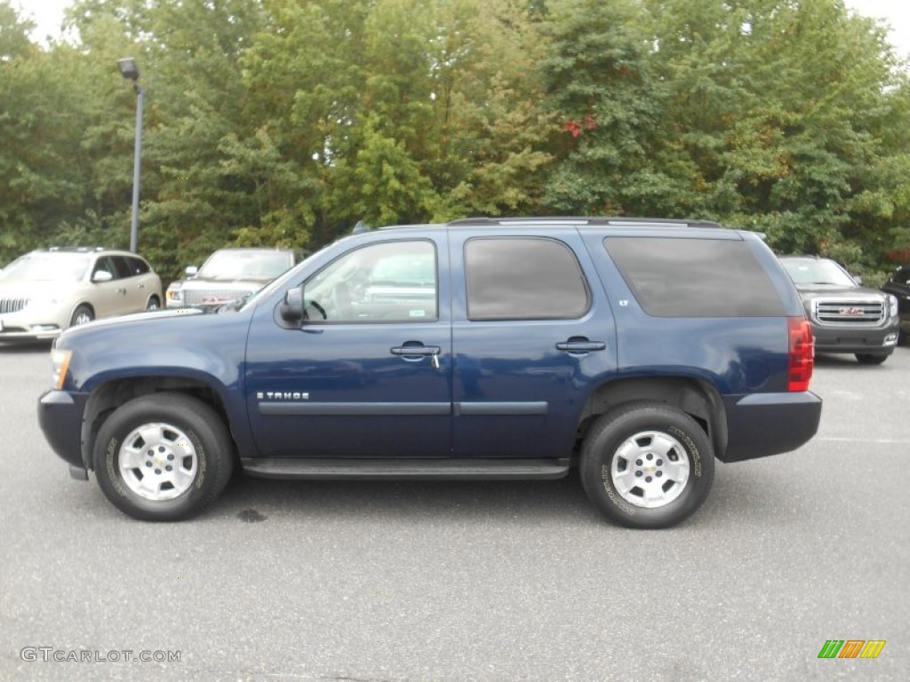 2007 Tahoe LT - Dark Blue Metallic / Dark Titanium/Light Titanium photo #4