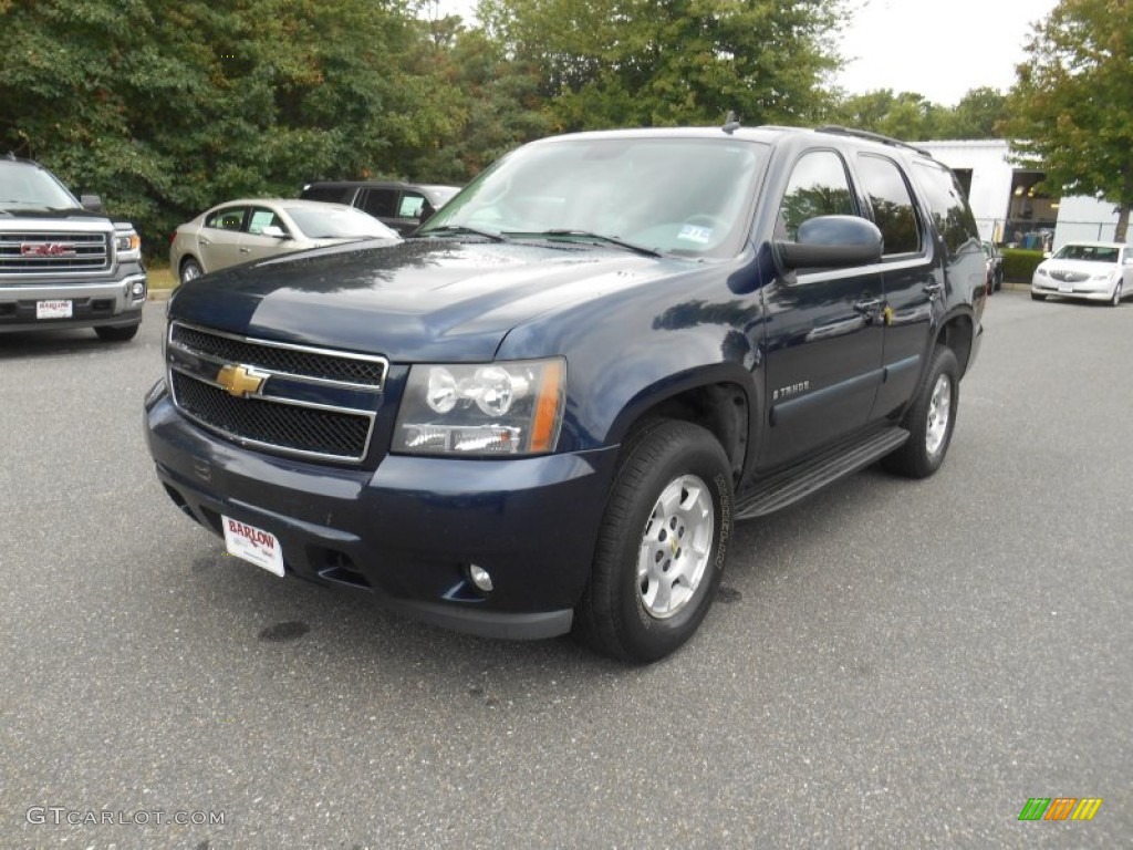 2007 Tahoe LT - Dark Blue Metallic / Dark Titanium/Light Titanium photo #5