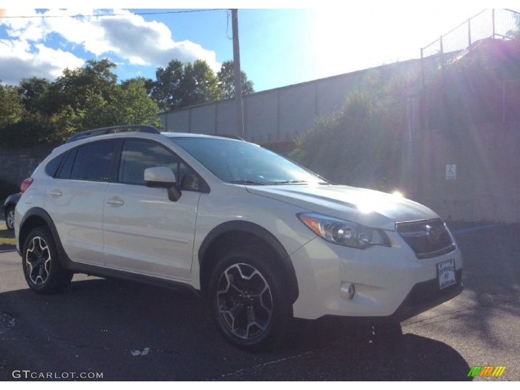 2013 XV Crosstrek 2.0 Limited - Satin White Pearl / Ivory photo #3