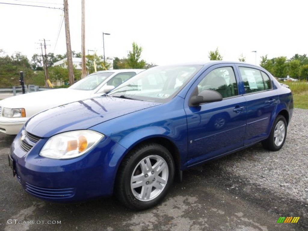 2005 Cobalt Sedan - Arrival Blue Metallic / Gray photo #1