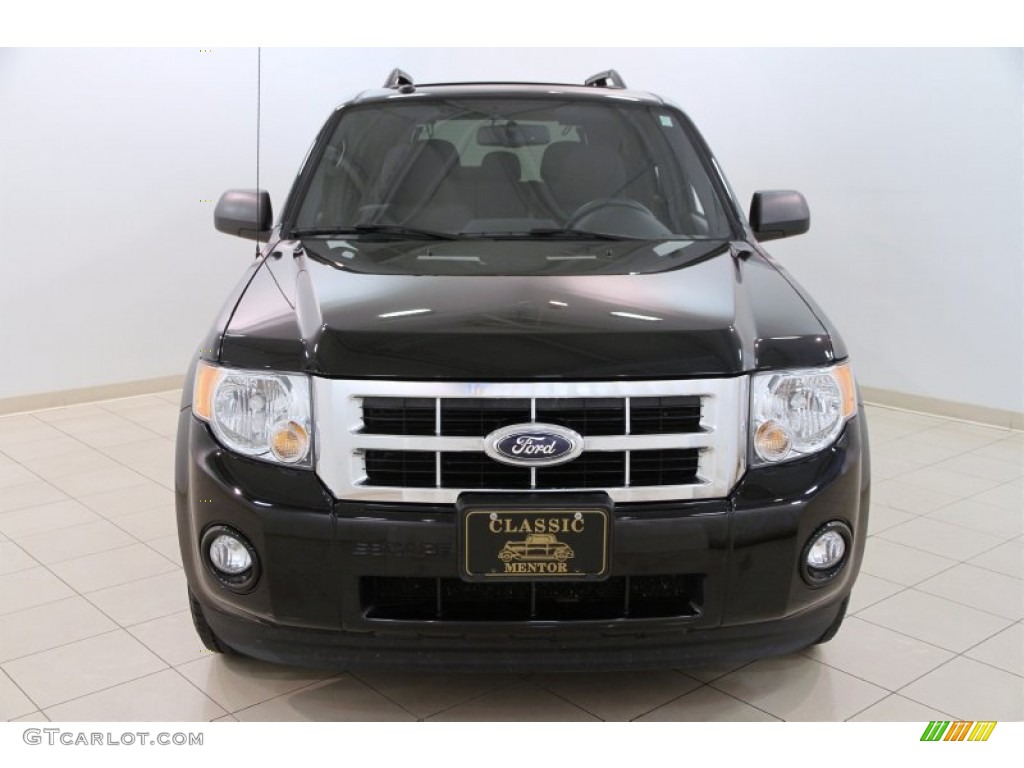 2012 Escape XLT 4WD - Ebony Black / Charcoal Black photo #2