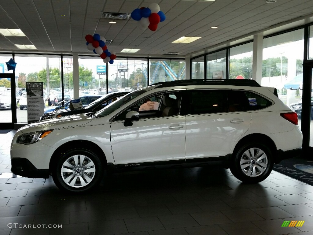 Crystal White Pearl 2016 Subaru Outback 2.5i Premium Exterior Photo #107098662