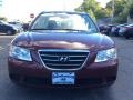 2009 Dark Cherry Red Hyundai Sonata GLS  photo #2